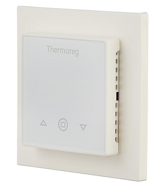 Терморегулятор цифровой для теплого пола Thermoreg TI 300 белый