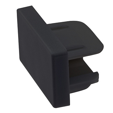 Заглушка для однофазного шинопровода Ritter Artline черная (23120 6)