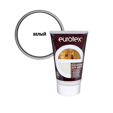 Шпатлевка по дереву Eurotex белая 0,225 кг