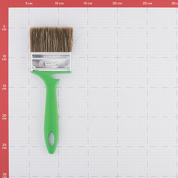 Кисть плоская смешанная щетина пластиковая ручка Wenzo Pro 70х12 мм для антисептиков