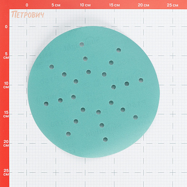 Диск шлифовальный Sunmight Film L312T d225 мм P150 на липучку пленочная основа (50 шт.) (53509)