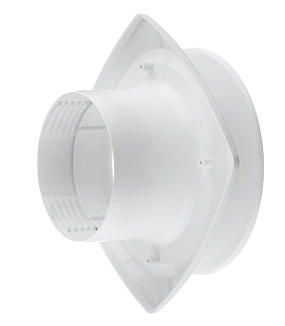 Анемостат приточный регулируемый Era с фланцем d100 мм белый