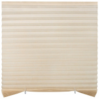 Штора плиссе 90х180 см Рыжий кот Skandi самоклеящаяся бежевая