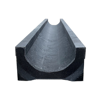 Лоток водоотводный полимерпесчаный 1000х140х70 мм Gidrolica класс С250 (703)