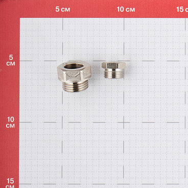 Переходник Valtec для греющего кабеля 1/2 НР(ш) с набором уплотнителей латунный (VTr.756.N.0004)