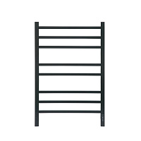 Полотенцесушитель электрический Тера Классика Квадро 800х530 мм 105 Вт с терморегулятором черный муар
