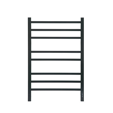 Полотенцесушитель электрический Тера Классика Квадро 800х530 мм 105 Вт с терморегулятором черный муар