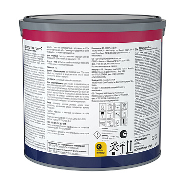 Краска моющаяся Tikkurila/Tikkivala Euro Power 7 база С бесцветная 2,7 л