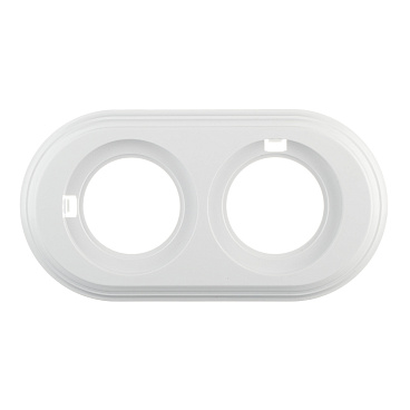 Рамка Bironi Лизетта двухместная белая ретро (BF1-620-21)