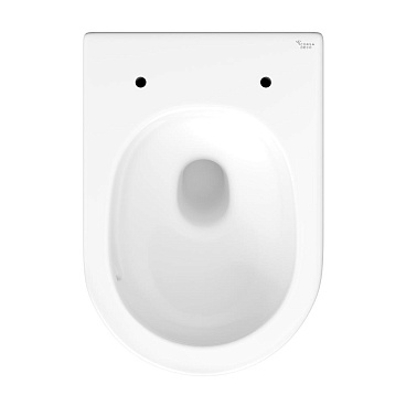 Унитаз подвесной Corsa Deco NX Tornado безободковый с сиденьем дюропласт микролифт смыв торнадо (WHNX520ST)