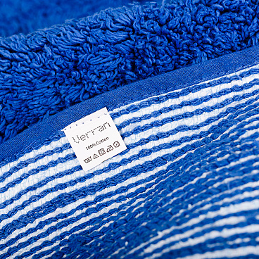 Коврик для ванной/туалета синий 50х80/50х50 см Verran Couple (500-30)