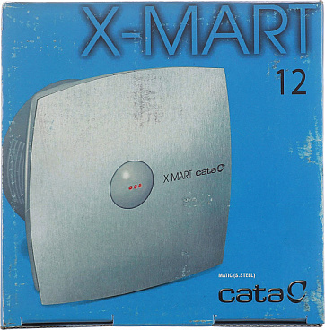 Вентилятор осевой Cata X-Mart 12 170х170 мм d120 мм слоновая кость