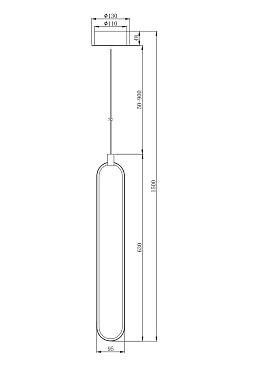 Подвесной светильник Maytoni MOD017PL-L13N