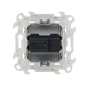 Розетка HDMI Simon 24 Harmonie встраиваемая алюминий (2411094-033)