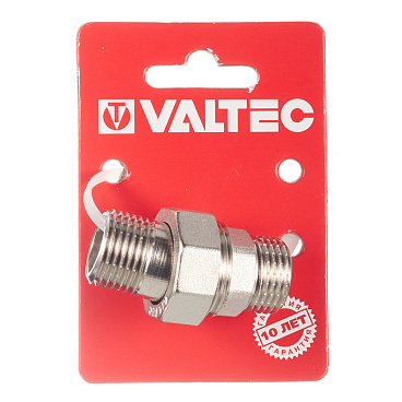 Американка прямая Valtec 1/2 НР(ш) х 1/2 НР(ш) латунная (VTr.728.N.0004)