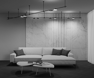 Трековый светильник Technical TR153-1-10W4K-B