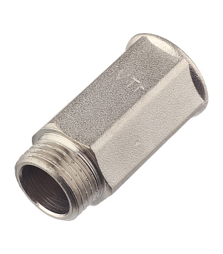 Удлинитель Valtec 40 мм х 1/2 ВР(г) х 1/2 НР(ш) латунный (VTr.197.N.0440)