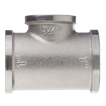 Тройник Valtec 1 ВР(г) х 3/4 ВР(г) х 1 ВР(г) латунный (VTr.750.N.0605)