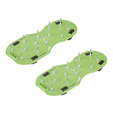 Накладки на обувь для наливного пола полипропиленовые размер 45-46 зеленые Сибртех (81109)