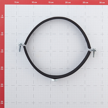Хомут сантехнический 6" 162-170 мм оцинкованная сталь (6 шт.)
