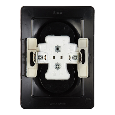 Розетка Systeme Electric Blanca встраиваемая антрацит (BLNRS000026)