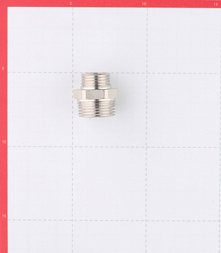 Ниппель переходной Stout 3/4 НР(ш) х 1/2 НР(ш) латунный (SFT-0004-003412)