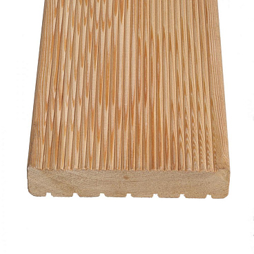 Доска террасная 27х143х3000 мм лиственница сорт С S раб.=0,429 кв.м