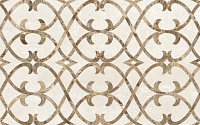 Глория Декор бежевый 01 25х40