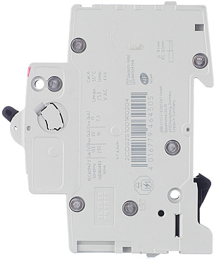 Автоматический выключатель модульный ABB S201 1P 20А тип C 6 кА 220 В (2CDS251001R0204)