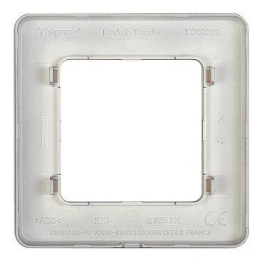 Рамка Legrand Inspiria одноместная дымчатая (673937)