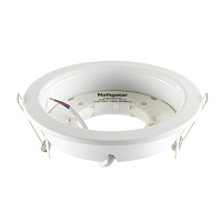 Светильник встраиваемый GX70 белый 24 Вт IP20 Navigator ДВО (61388)