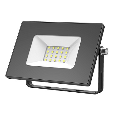 Прожектор светодиодный Gauss Elementary ДО-20 6500К 20 Вт IP65 черный