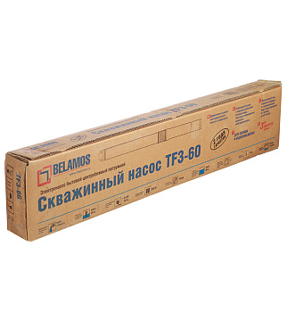 Насос скважинный Belamos TF3-60 для чистой воды 45 л/мин
