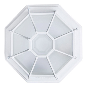 Светильник садово-парковый подвесной Arte Lamp Pegasus белый 130 мм E27 100 Вт IP65 (A3100PL-1WH)