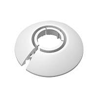 Обвод для труб ПВХ декоративный Идеал 16-22 мм белый (2 шт.)