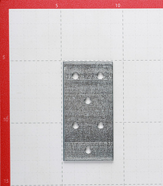 Пластина соединительная оцинкованная 80х40х2.0 мм