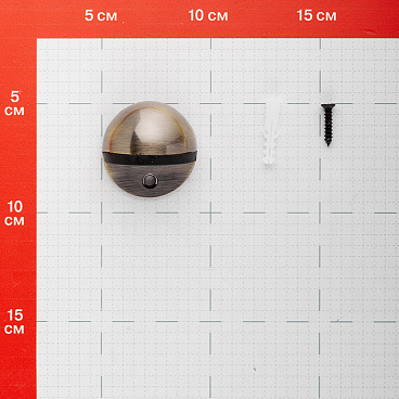 Упор дверной Punto DS PF-50 бронза