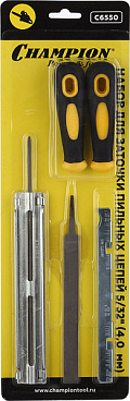 Заточный комплект Champion шаг 3/8" паз 1,3 мм (C6550/C224)