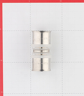 Соединитель прямой VALTEC (VTm.203.N.002626) 26(пресс) х 26(пресс)