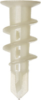Дюбель нейлоновый, тип ″Дрива″ со сверлом, для гипсокартона, 33 мм, 100 шт, ЗУБР