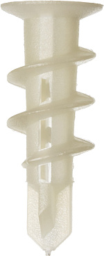 Дюбель нейлоновый, тип ″Дрива″ со сверлом, для гипсокартона, 33 мм, 100 шт, ЗУБР