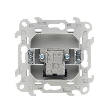 Розетка телевизионная Simon 24 Harmonie встраиваемая белая TV (2410475-030)