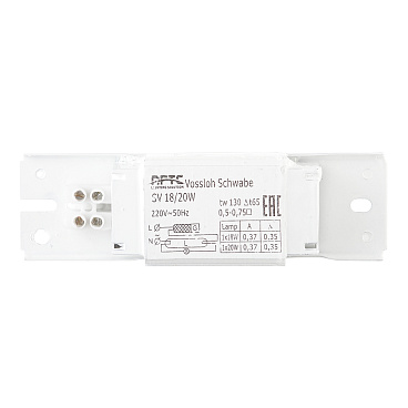 Дроссель электромагнитный Svet ЭмПРА 18 Вт (1016-00010)