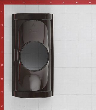 Воронка желоба Docke Lux пластиковая d140-100 мм шоколад RAL 8019