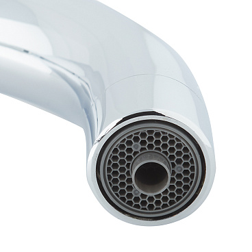 Смеситель для кухни Rossinka Z хром с высоким изливом с подключением к фильтру однорычажный (Z35-29)