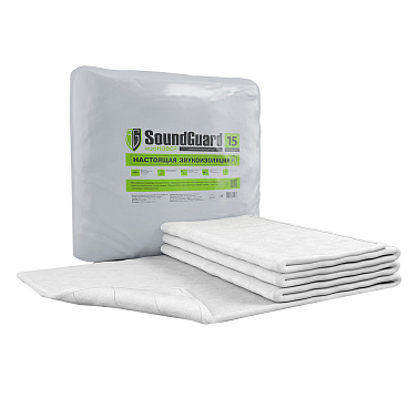 Мат звукоизоляционный SoundGuard Cover 15 мм 1,5х5 м
