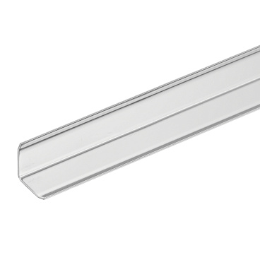 Уголок для плитки полированный скошенный край нержавеющая сталь 2700х20х20 мм