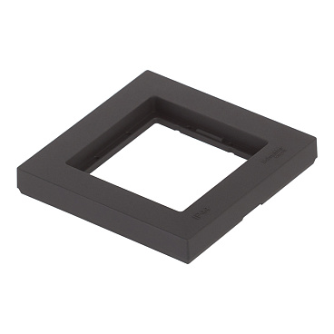 Рамка Systeme Electric AtlasDesign Aqua одноместная карбон (ATN441001)