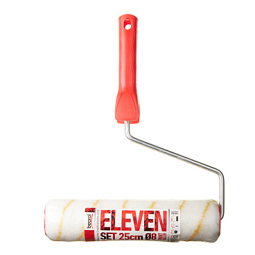 Валик полиакрил 250 мм d42 мм ворс 11 мм для водной основы с ручкой Beorol Eleven