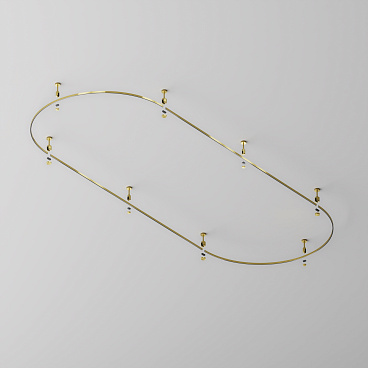 Шинопровод накладной/подвесной Technical TRX154-2SR-D1200-BS